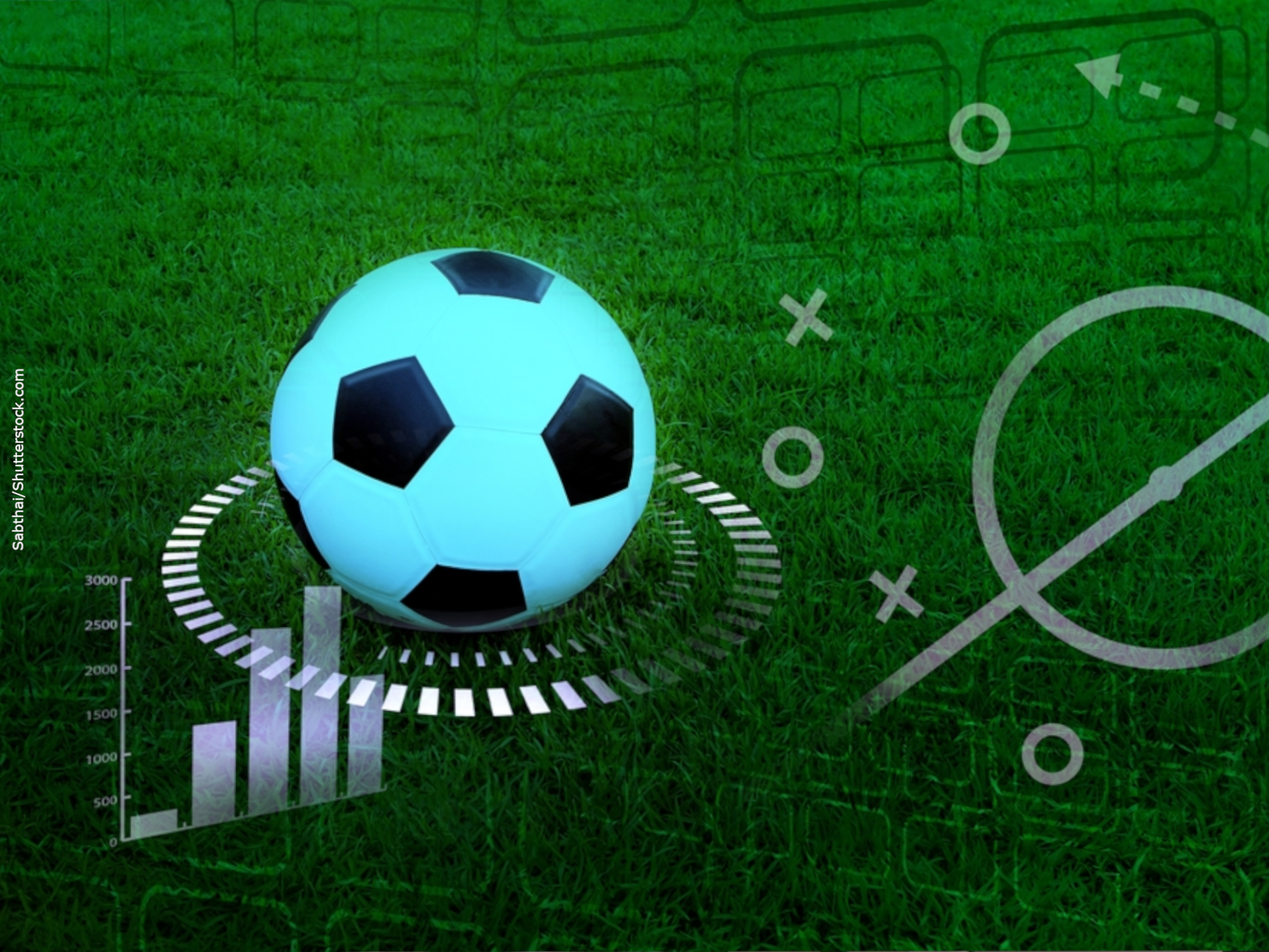 Futebol com dados ao vivo: a nova era do esporte na TV